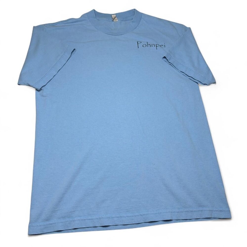 Vintage Pohnpei Micronesia Sokehs Rock Graphic T Shirt Alstyle Classic Medium